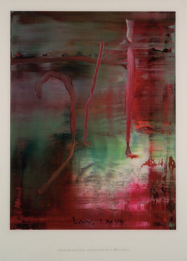 Gerhard Richter, Edition, Farboffsetdruck, Abstraktes Bild 889-5, 2004, signiert 3. Okt. 2014