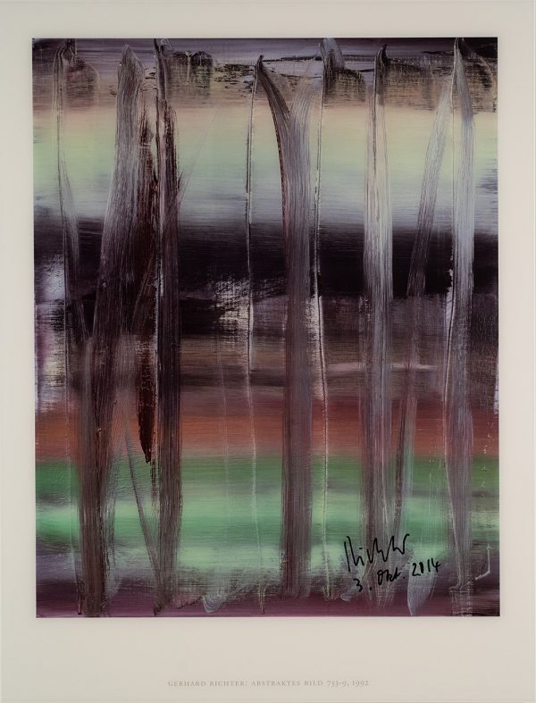 Gerhard Richter, Abstraktes Bild 753-9, 1992, Farboffsetdruck