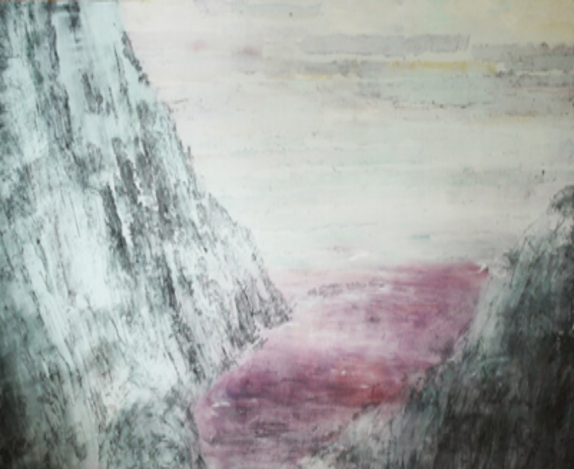 Rene Böll Karsee Ölgemälde