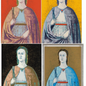 Andy Warhol Apollonia 4 Farbsergrafien 3 handsigiert selten, museumsreife Sammlerstücke